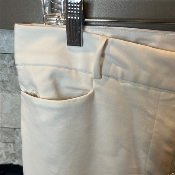Talbots Newport White Cotton Rayon Blend Pants size 10 - Picture 2 of 13